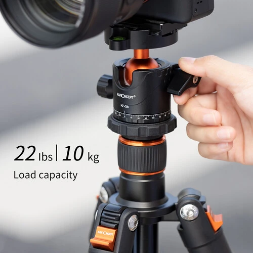 K&F Concept DSLR Camera Tripod with KF-28 Ball Head KF09.080V1