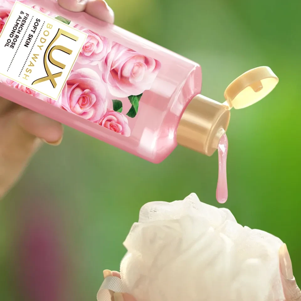 Lux Body Wash Soft Rose 245ml French Rose & Almond Liquid Body wash | Bangladesh