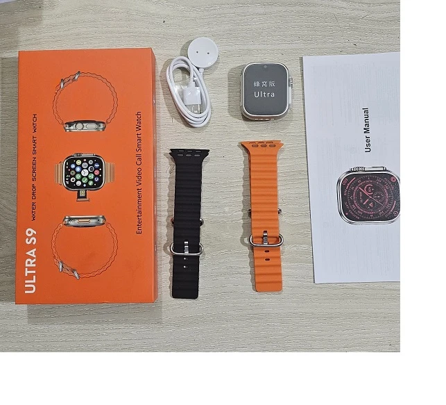 Ultra S9 5G Android Smartwatch 32GB Ram+256GB Rom With Dual Camera