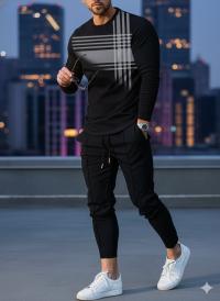 Full Sleeve Tshirt and Trouser Set