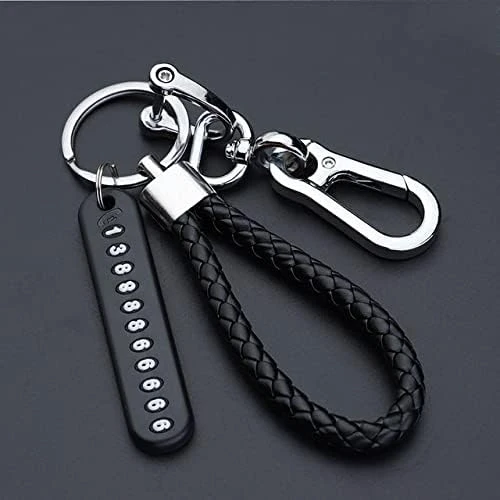 Anti-lost keychain with Mobile Number for Bicycle Car Auto Motor Cycle Key Ring Gift