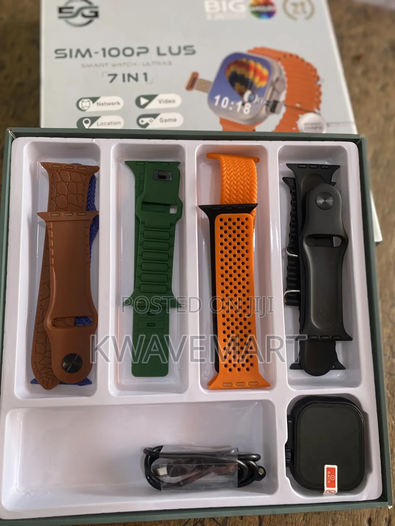 Sim 100 Plus Smartwatch