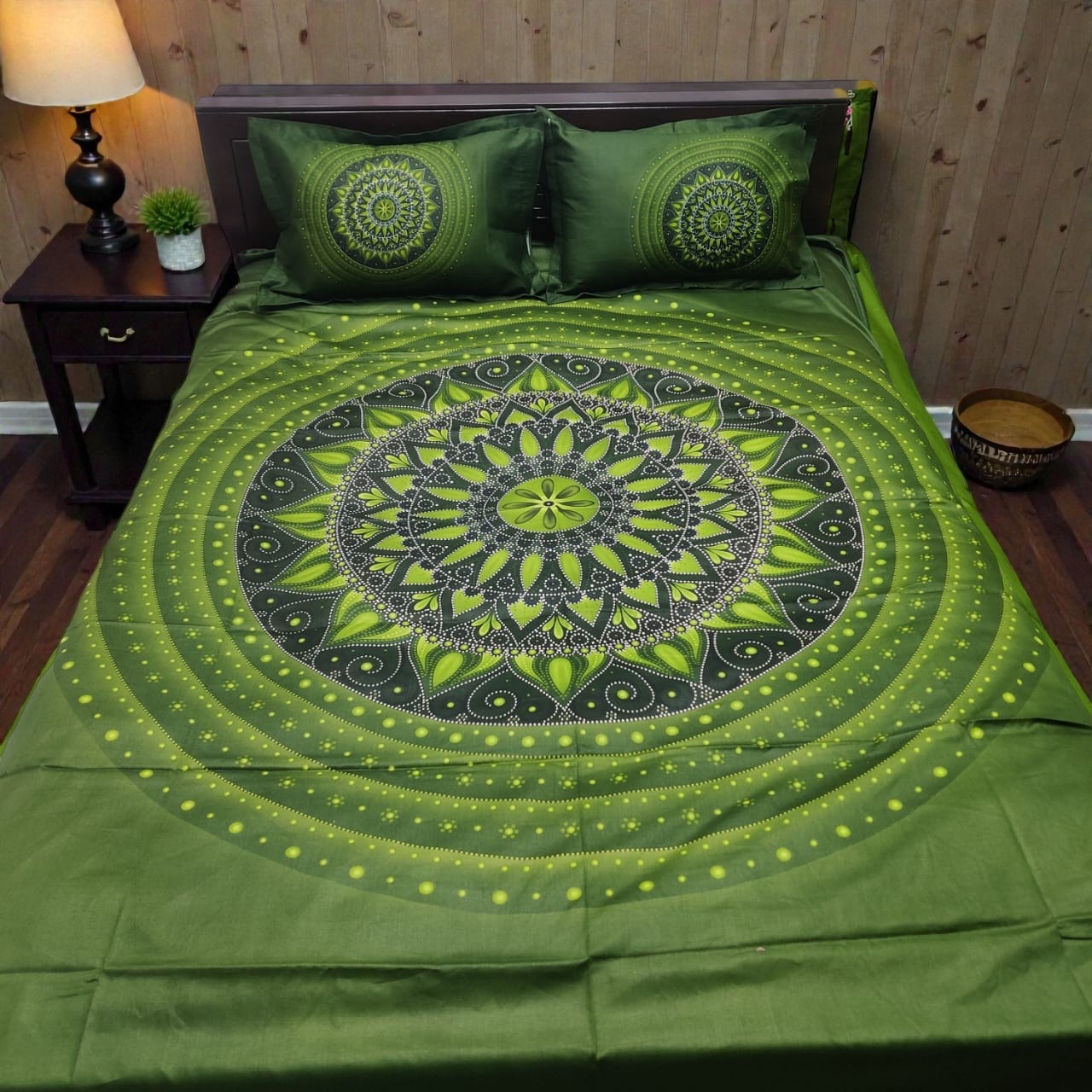 Panel Cotton Bed-sheet