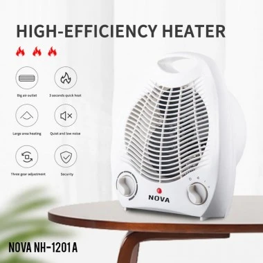 NOVA REP-1201A Electric Fan Room Heater 2000W