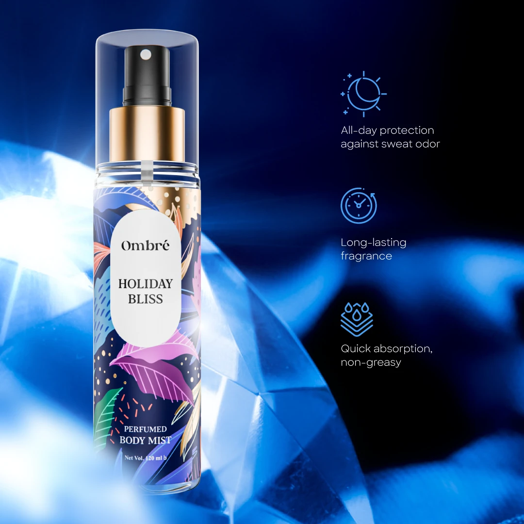 Ombre Perfumed Body Mist - Holiday Bliss - 120ml