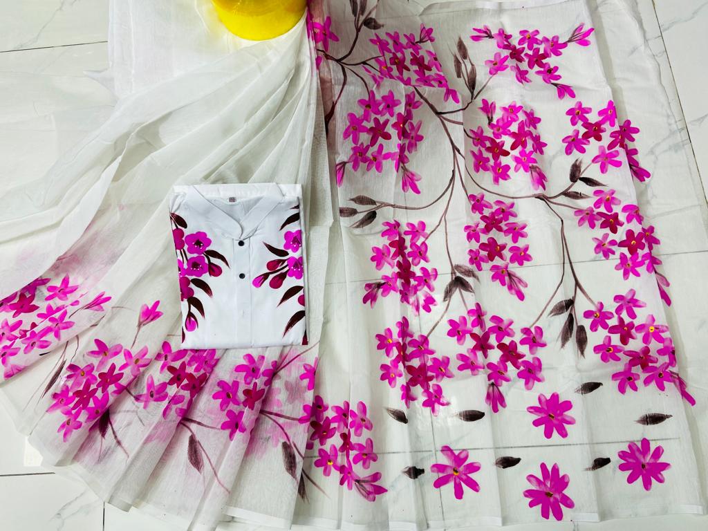 কাপল ড্রেস Couple Saree Sets