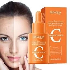 BIOAQUA Vitamin C Facial Serum 30ml Hyaluronic Acid Essence Anti-Aging Moisturizing Face Skin Care