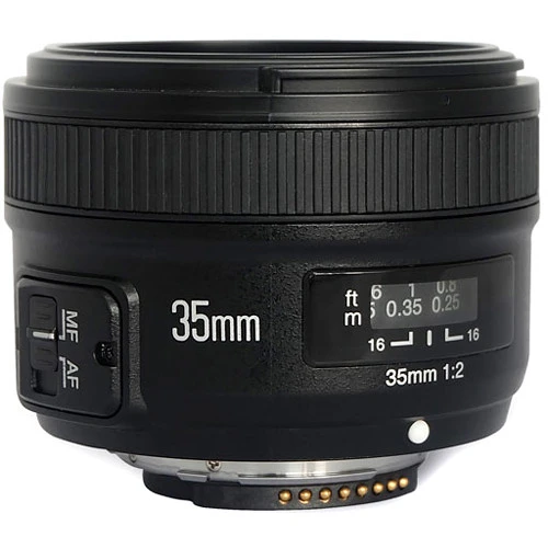 Yongnuo YN 35mm f/2 Lens for Nikon F