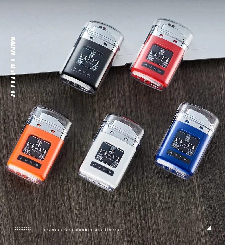 Double Arc Rechargeable Lighter | Fancy Lighter | Rechargable lighter (Multicolour)