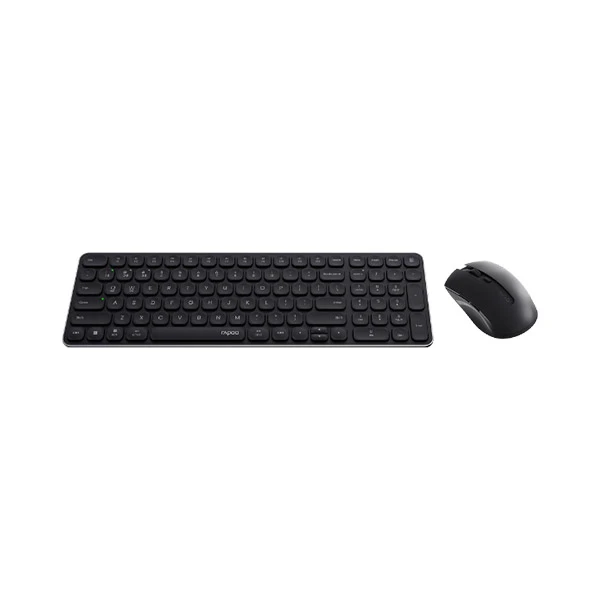 Rapoo 9350S Multi-Mode Wireless Ultra-Slim Keyboard & Mouse Combo – Black