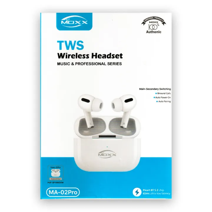 MOXX MA-02 Pro Wireless TWS Earbuds