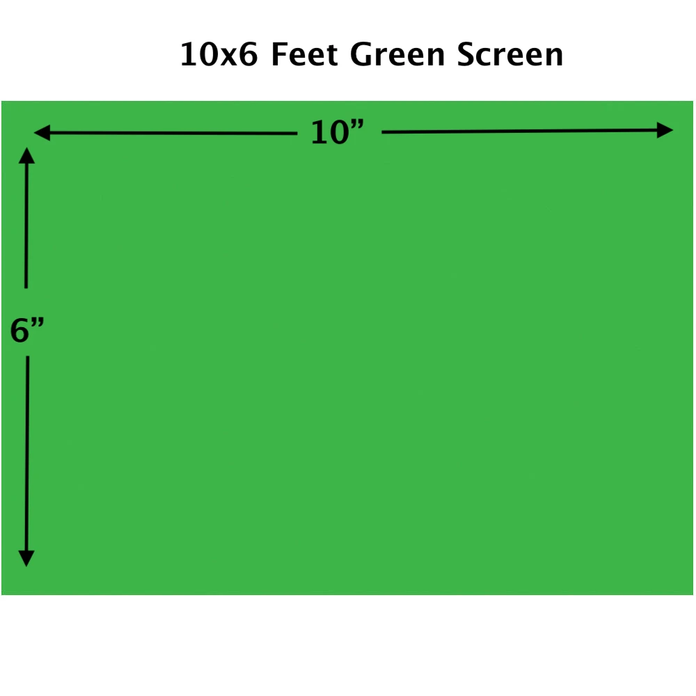 Green Screen Backdrop for Video & Photo Studio