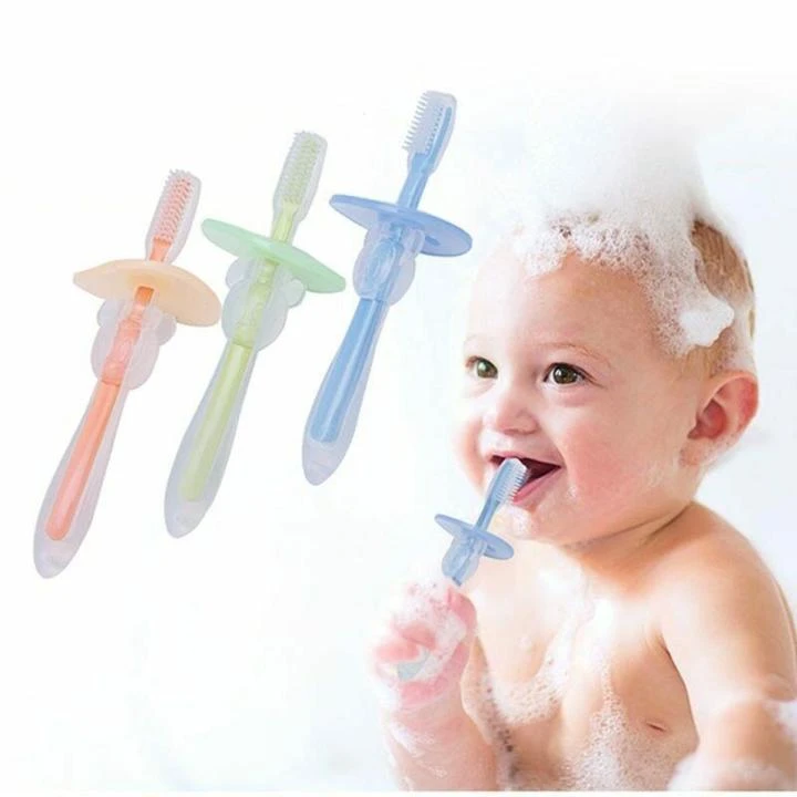 1pcs Soft Silicone Toothbrush for Baby