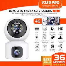 V380 Pro Dual Lans Wifi Camera 1080p