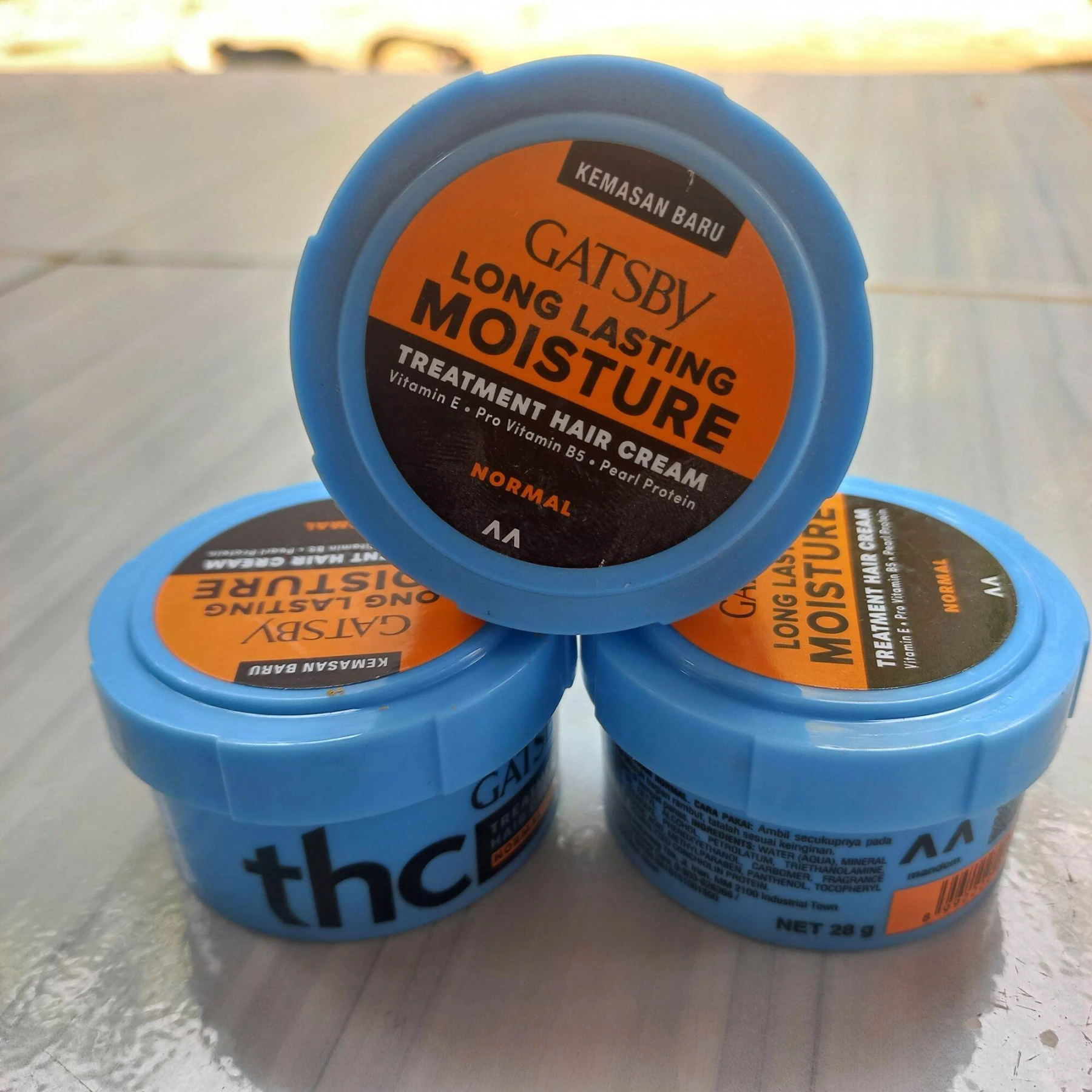 Gatsby Long Lasting Moisture Hair Treatment Cream Normal 70g