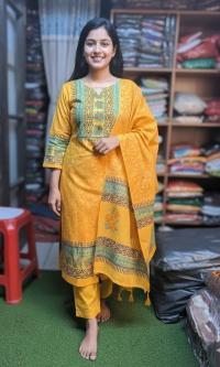Block Print Three Piece