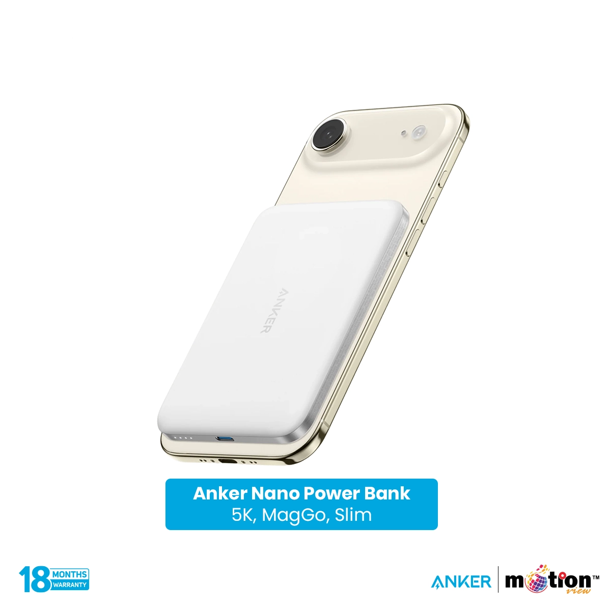 Anker Nano MagGo Slim 5000mAh Power Bank