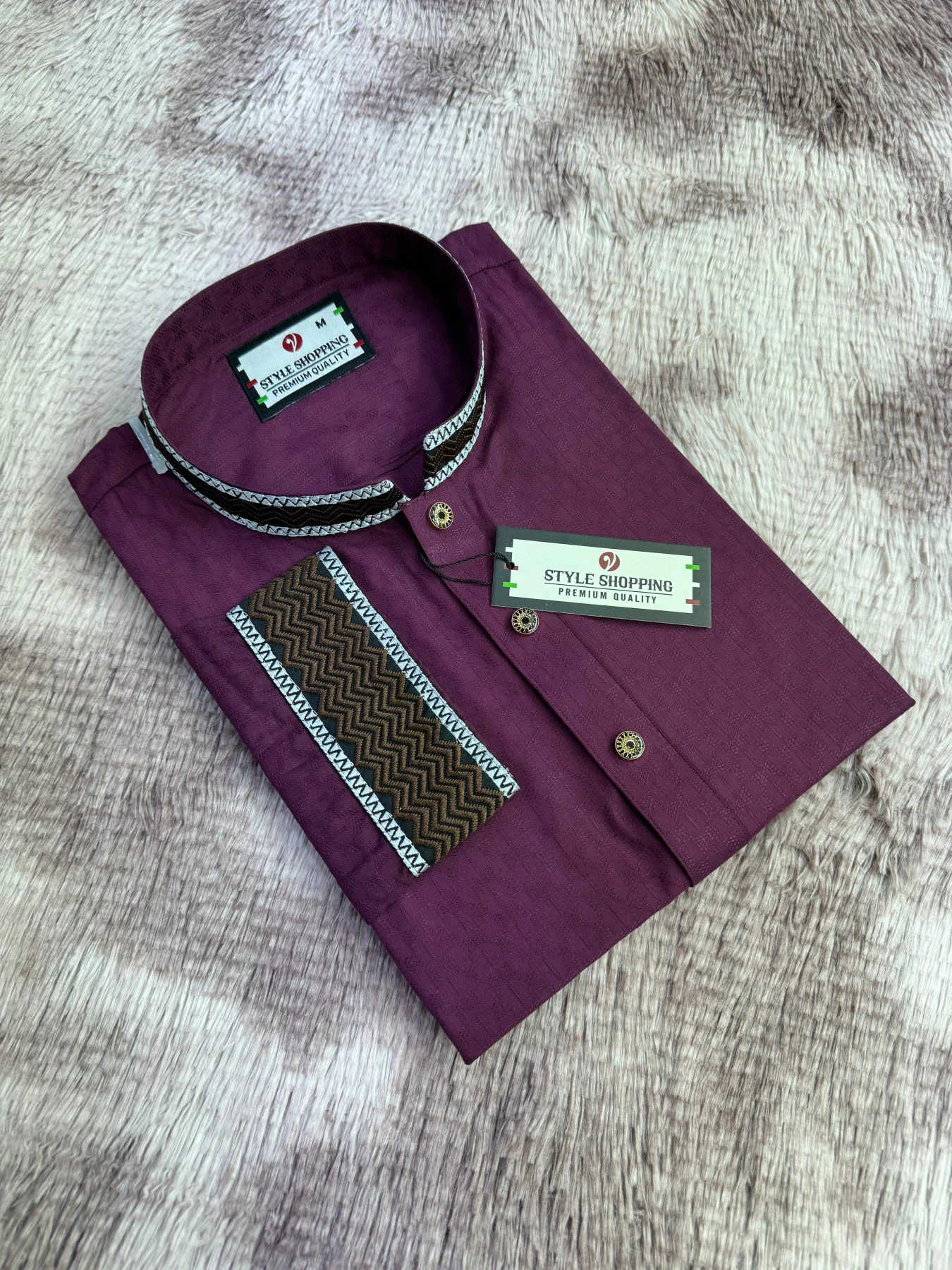 Eid Collection 2026 Purple Embroidery Punjabi