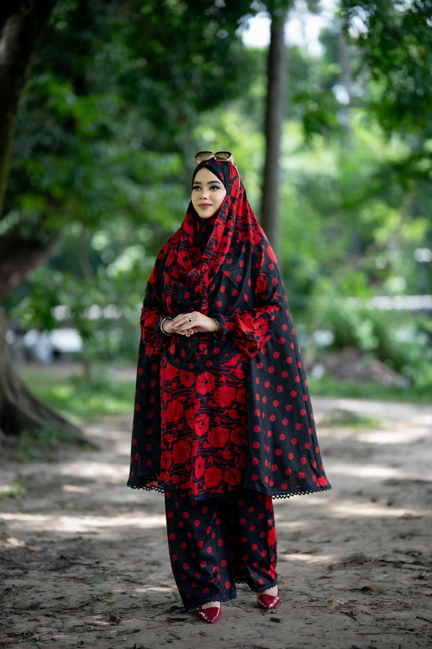 Plaju Khimar Set