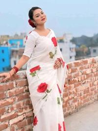 Chanderi silk sharee