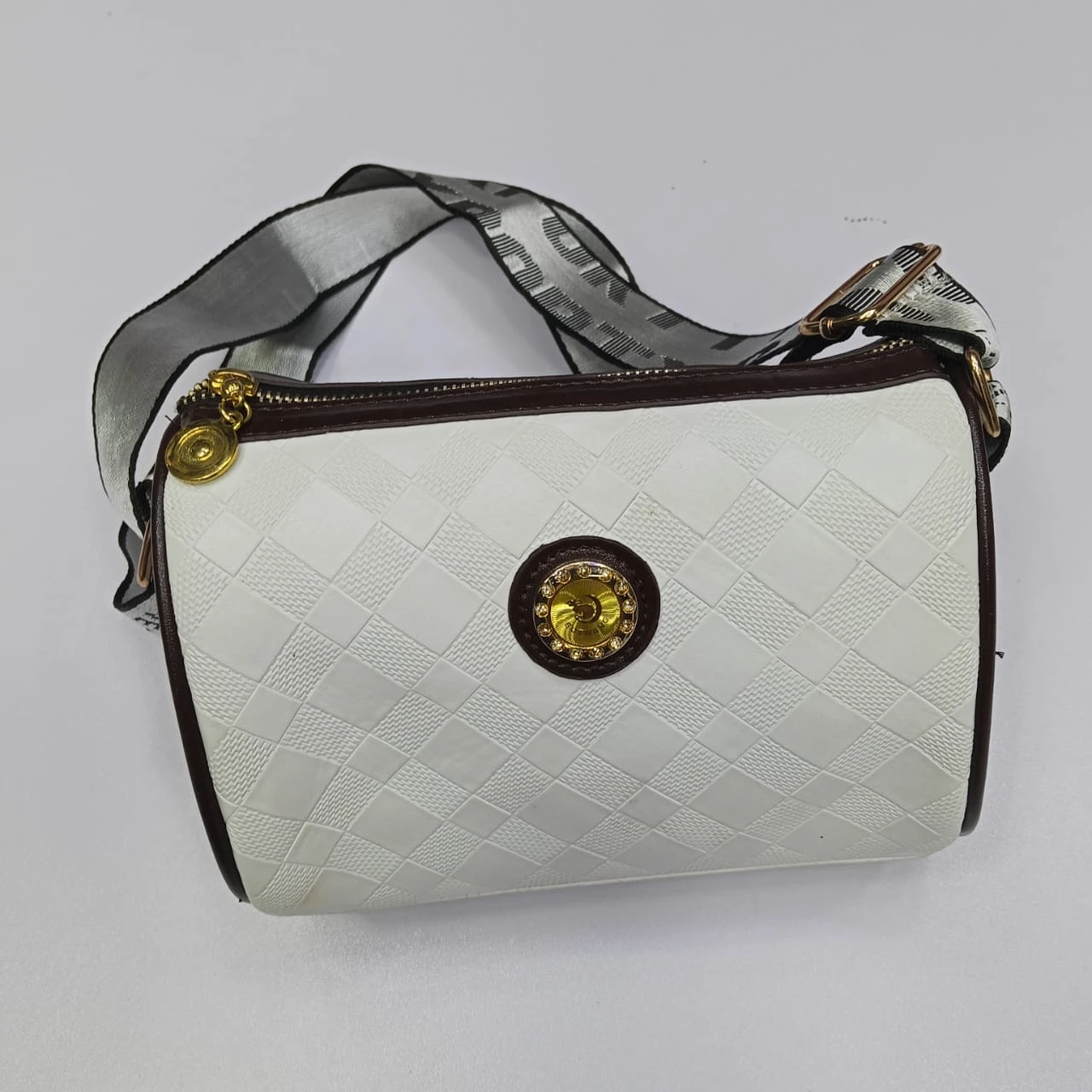Cylinder lightweight bag (white)