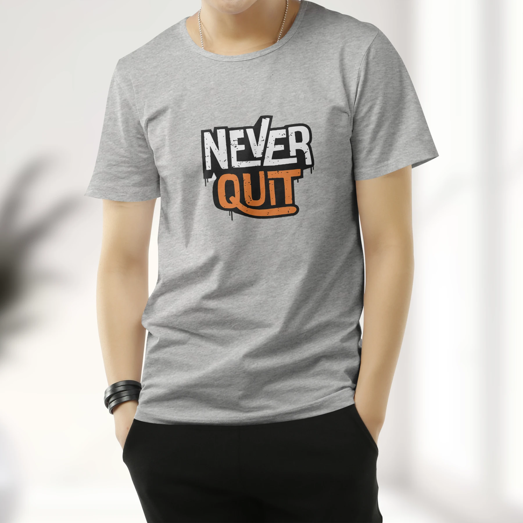 Unique Design Cotton T-Shirt