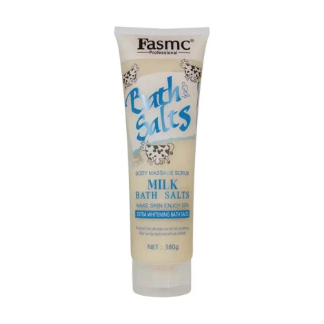 FASMC Bath Salts Body Massage Scrub - Milk - 380gm