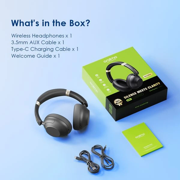 Oraimo BoomPop Pro Wireless Headphone official product image 1