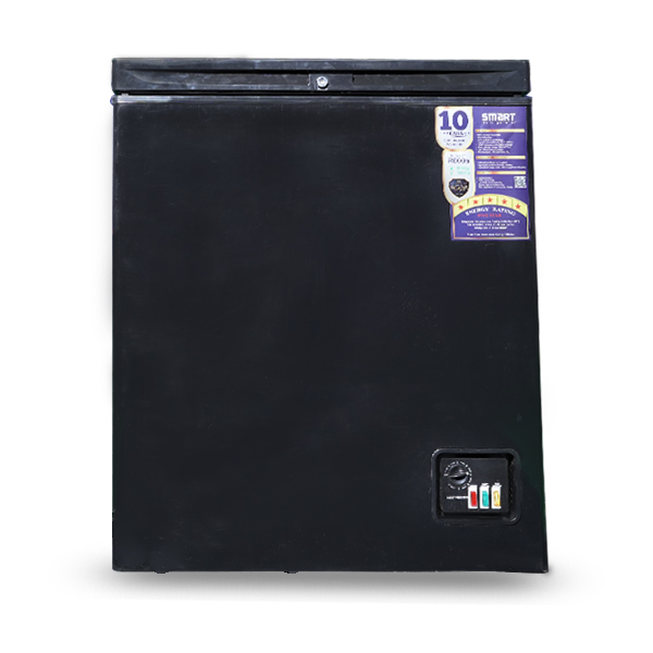 SEF-150CS, SMART 150 Liter Chest Deep Freezer - Black