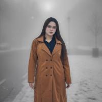 Stylish Ladies Overcoat ( Button System)