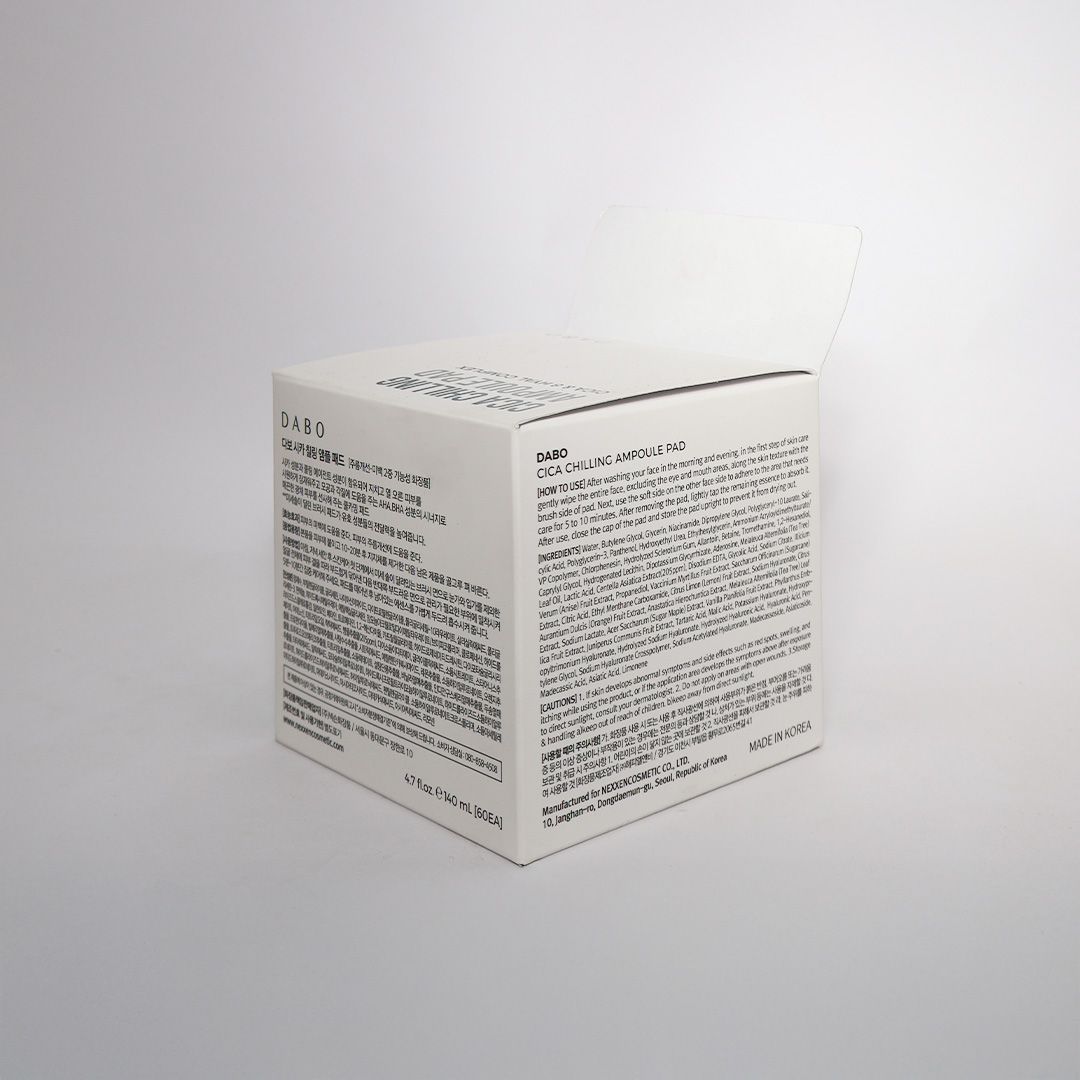 Dabo Cica Chilling Ampoule Pad 60 Pcs 140 ml