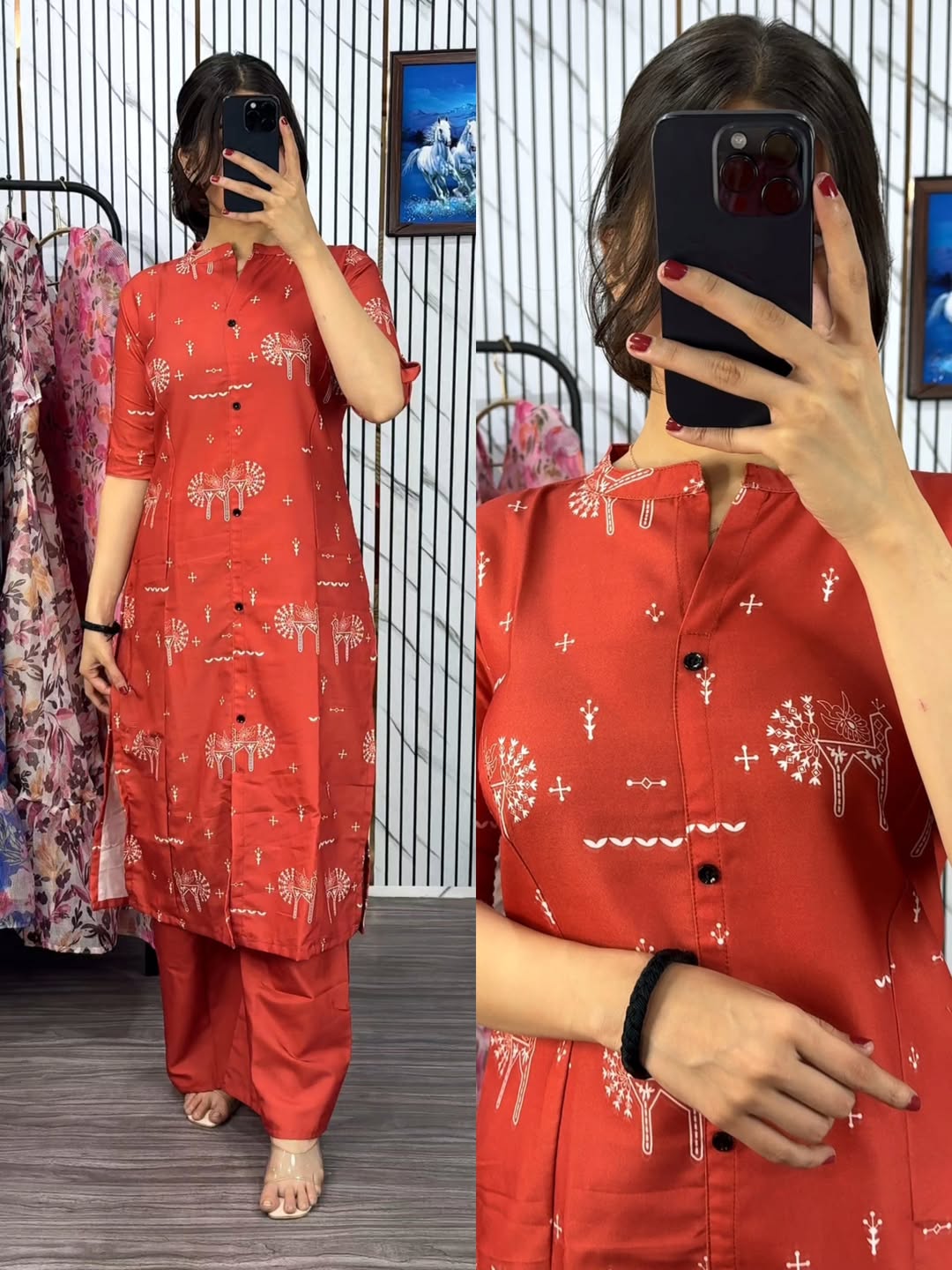 Readymade Two Piece Kurti