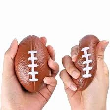 2pcs Rugby Ball Squishy Stress Relief Ball