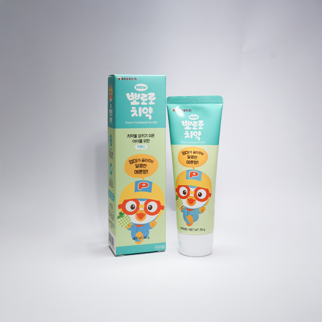 Pororo Toothpaste Fro Kids Miss Melon(Blue) 90g
