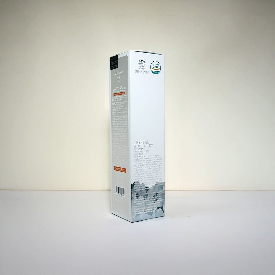 3w Clinic Crystal White Milk Vitamin + Revitalizing Comfort White Essence 150 ml