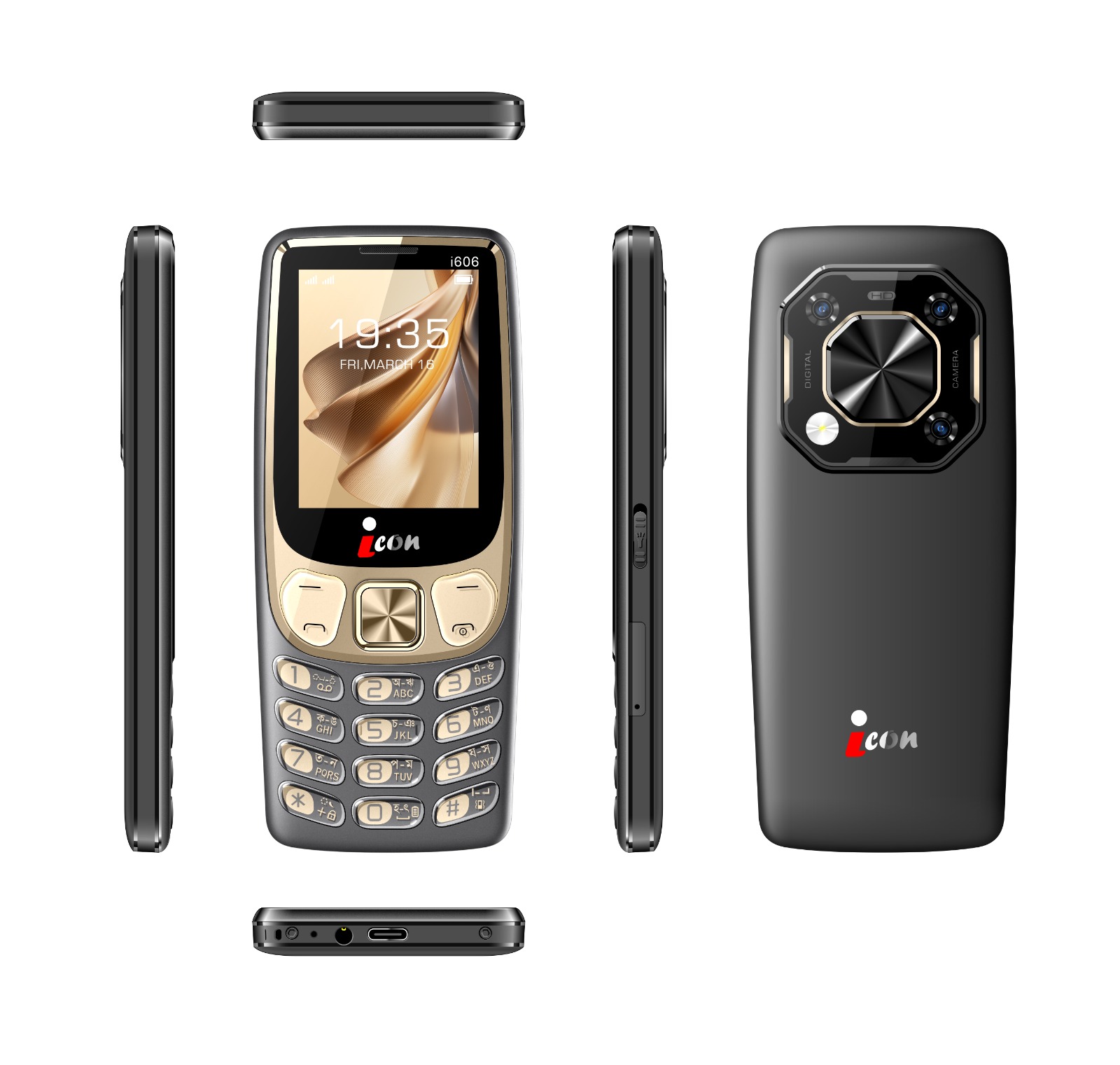 Icon i606 Candy feature phone.