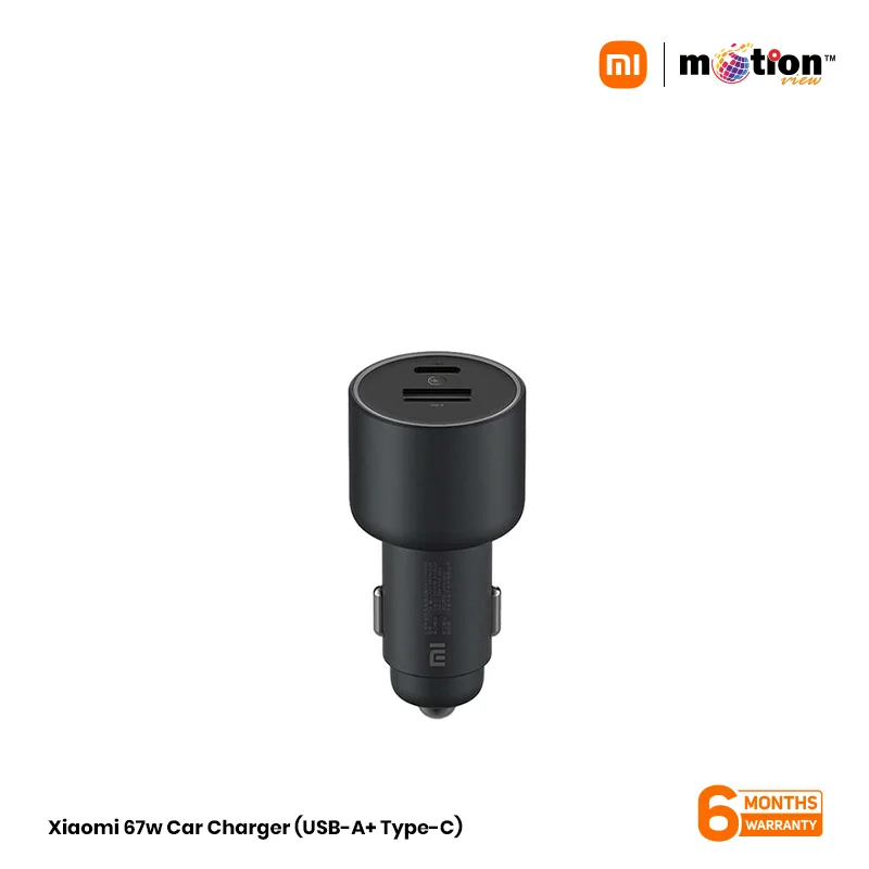 Xiaomi 67w Car Charger Usb A Type C