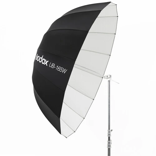 Godox UB-165W Parabolic Inner White Reflective Umbrella (White, 165cm)