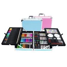 145-Piece Art Set Art for Drawing, Painting Great Gift for Children , for students, and Artists Unicorn)