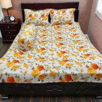 Twill cotton bed sheet