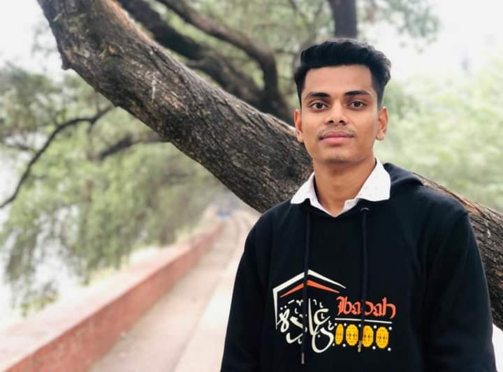 Men's winter hoodie Black (Ibadah)