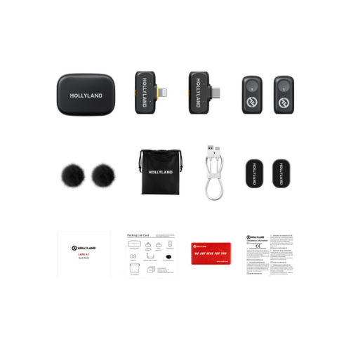 Hollyland LARK A1 Combo 2-Person Wireless Microphone