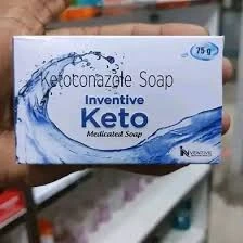 Ketoconazole 1% Soap 75g Inventive Keto Medicated Soap