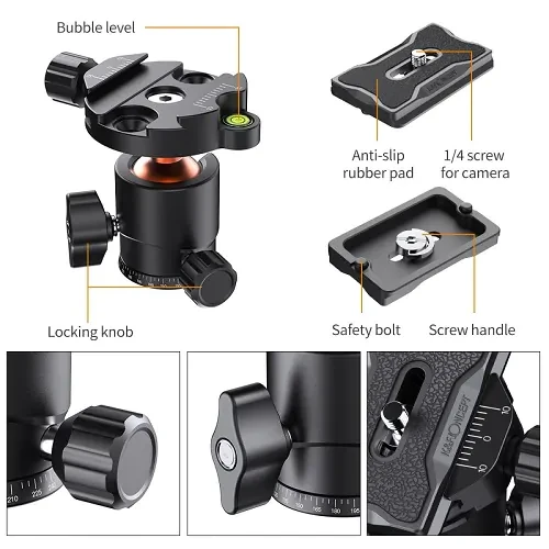 K&F Concept KF31.029V3 BH-25 Rotation 360°