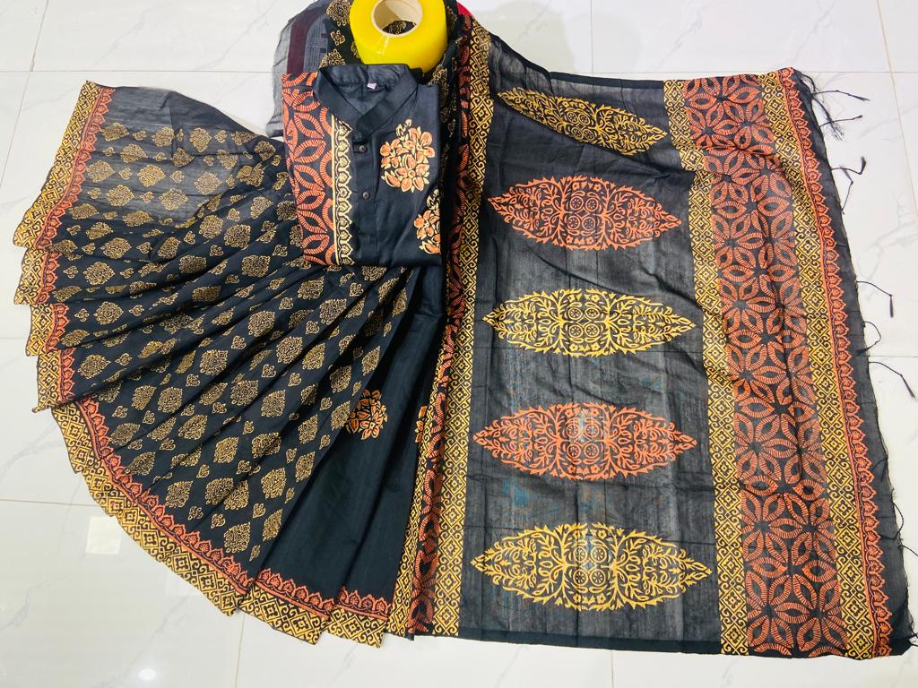 কাপল ড্রেস Couple Saree Sets