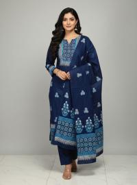 Block Print Three Piece