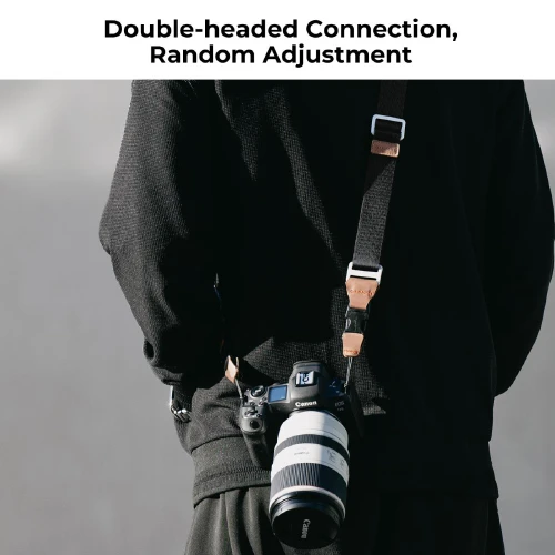 K&F Concept KF13.115V1 Camera Strap (Black)