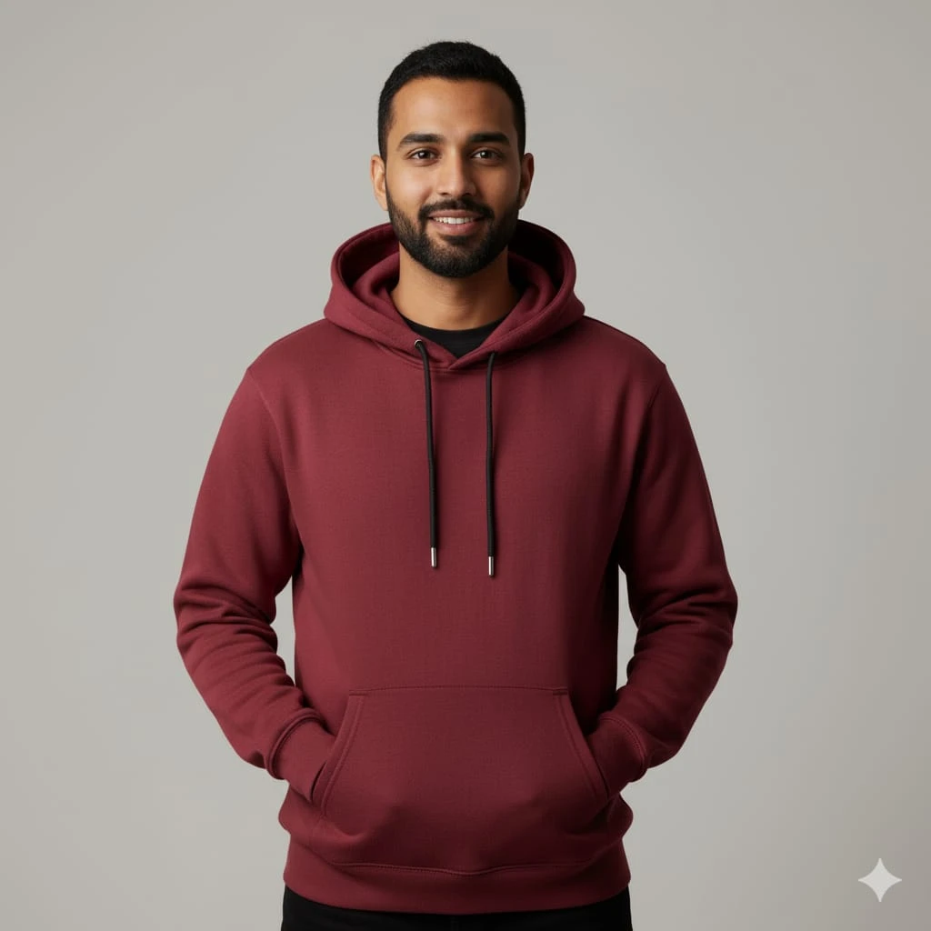 •Solid Hoodie• (Size XL)