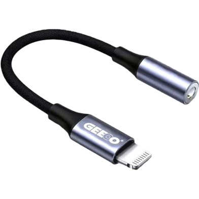 GEEOO AD4 Lightning to 3.5mm Adapter