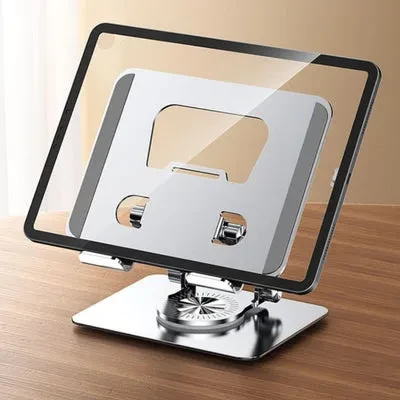 Tablet Stand Foldable Aluminium Tablet Stand Tablet Holder For iPad Pro Stand 360° Rotation